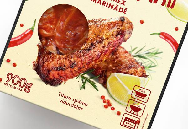 食品品牌的品牌和包裝設計