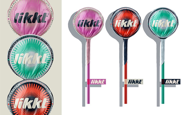 健康無糖品牌棒棒糖包裝設計全案