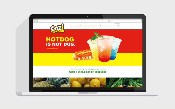 咔趣熱狗店面設(shè)計