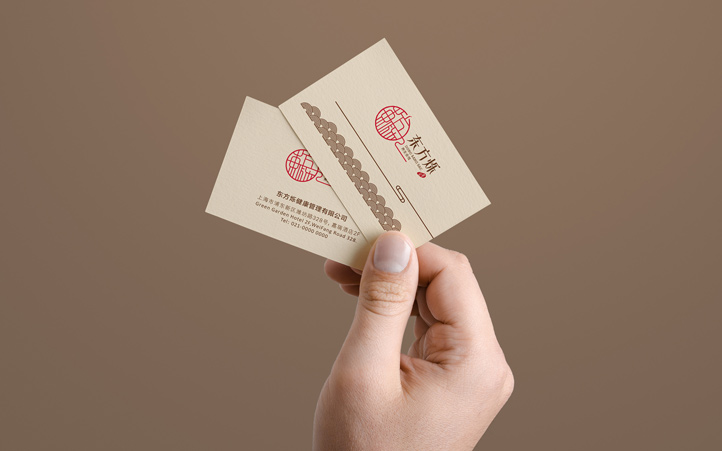 東方朔養生館品牌logo設計