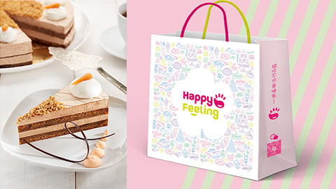 餐飲品牌VI設(shè)計、蛋糕甜品品牌策劃設(shè)計