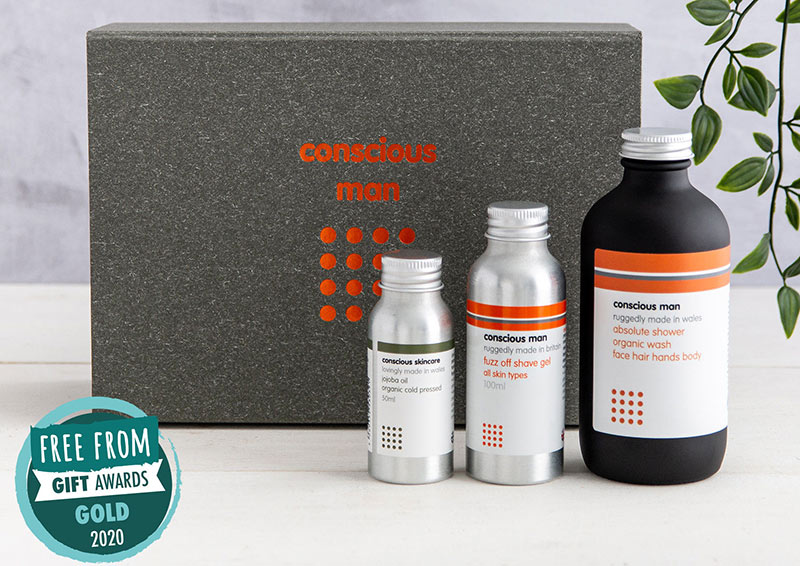 男士精美的護膚禮品包裝設計