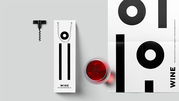 黑白餐飲品牌設計 黑白餐飲品牌設計