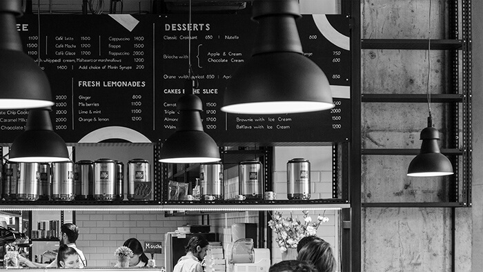 黑白餐飲品牌設計 黑白餐飲品牌設計