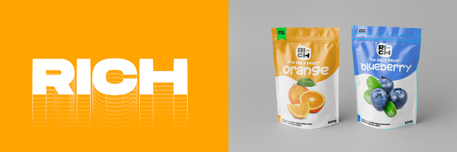 果泥，果醬產品包裝設計