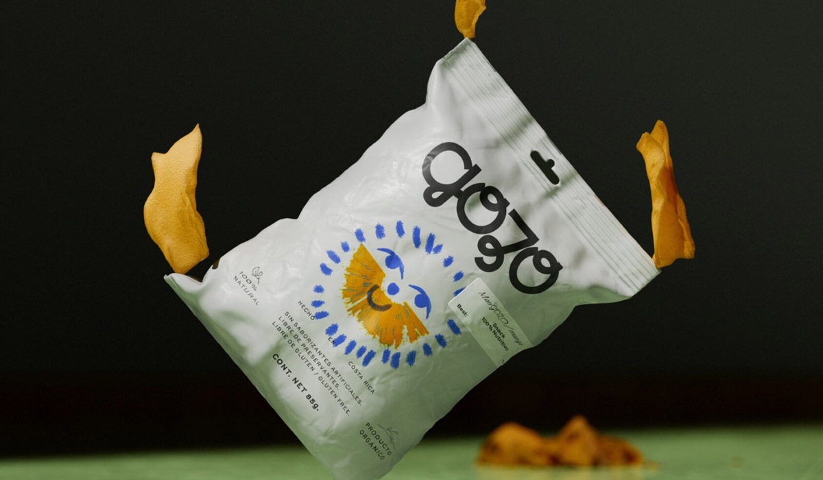 芒果片芒果干產品包裝設計