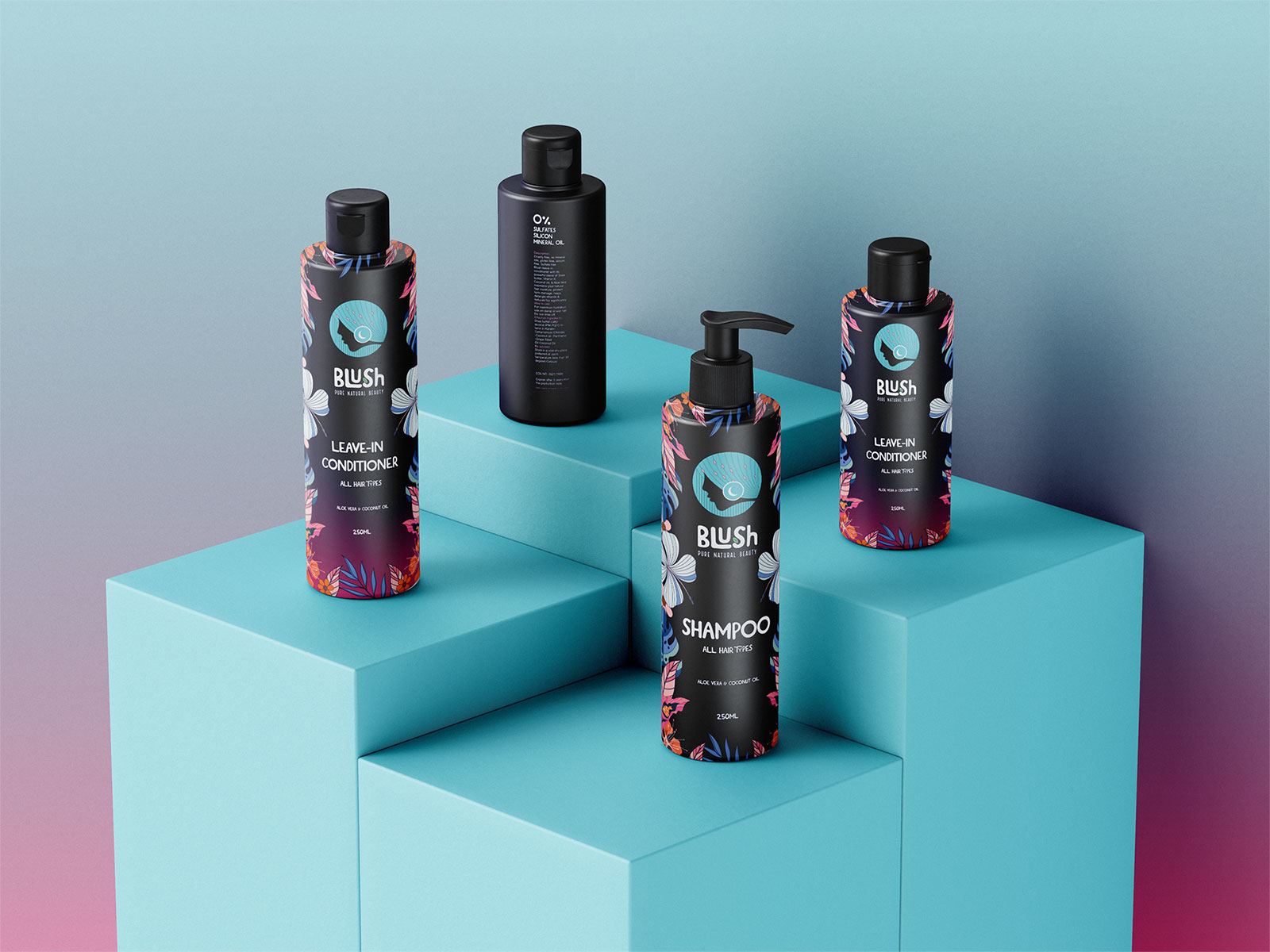 天然美容護膚品牌包裝設計