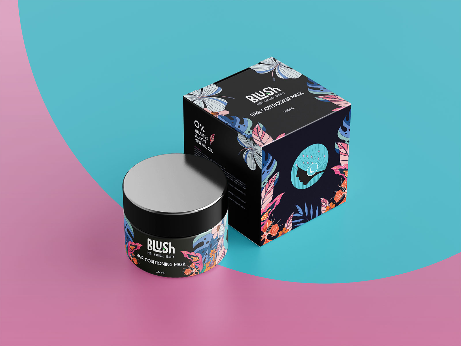 天然美容護膚品牌包裝設計