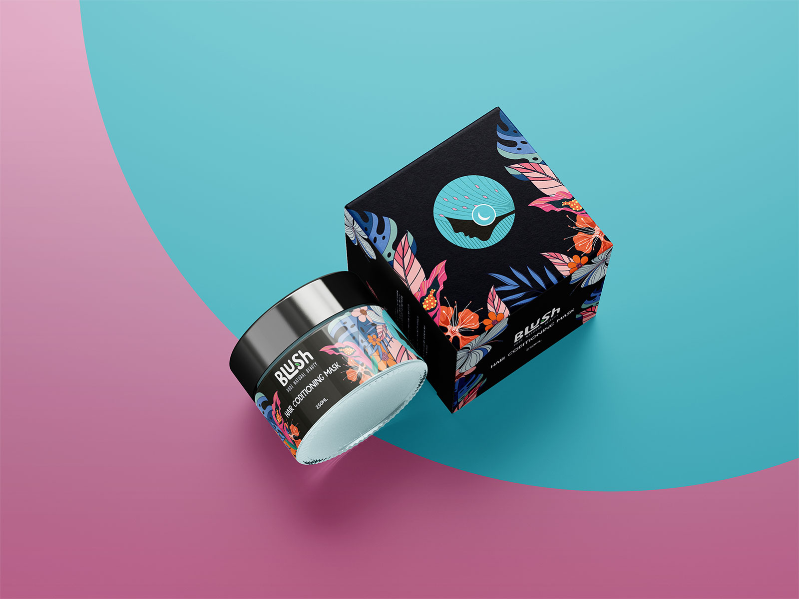 天然美容護膚品牌包裝設計